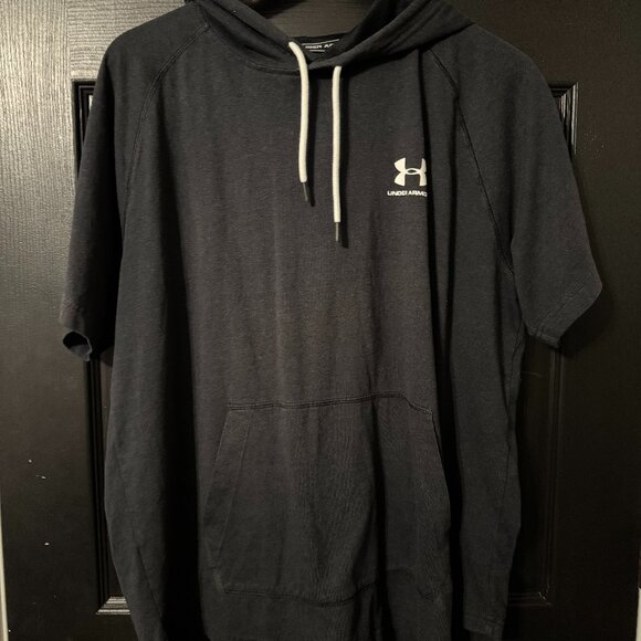 Mens Under Armour Lightweight Shortsleeve Hoodie - Picture 1 of 3